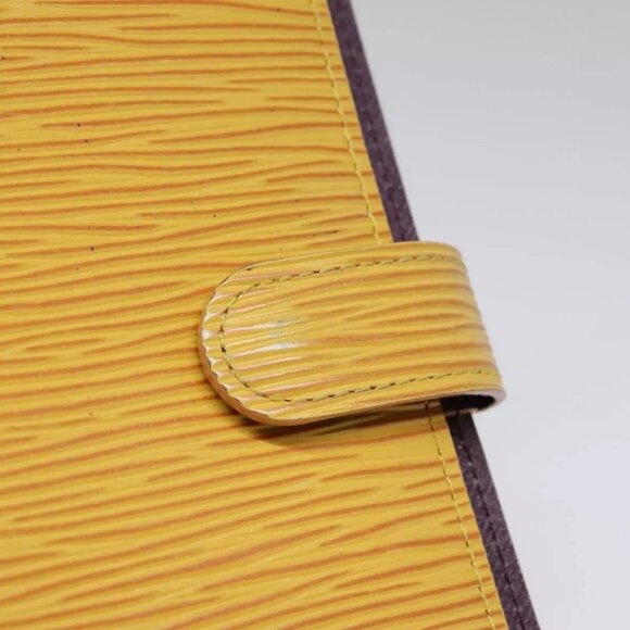 LOUIS VUITTON Epi Agenda PM Day Planner Cover Yellow - Picture 8 of 16